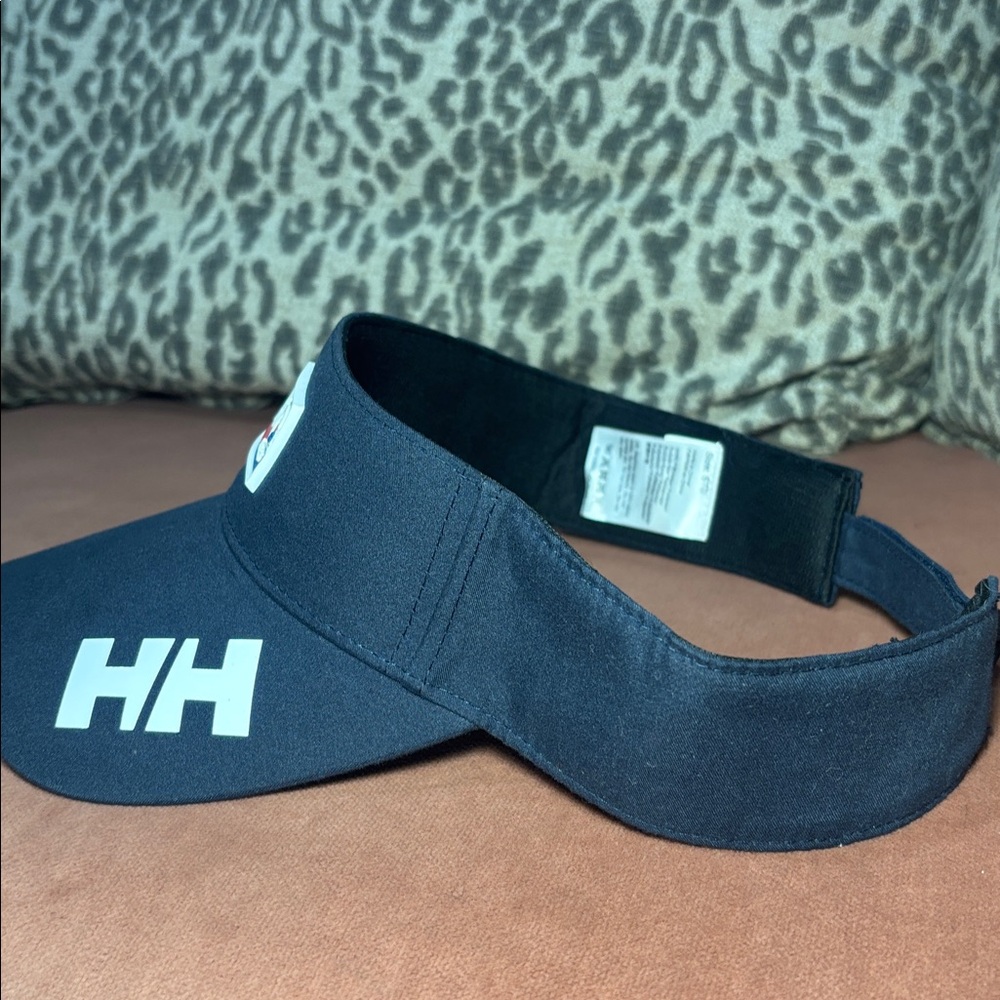 Rare! 105 years Helly Hansen boating yacht luxury sun visor preppy adjustable - Picture 4 of 6